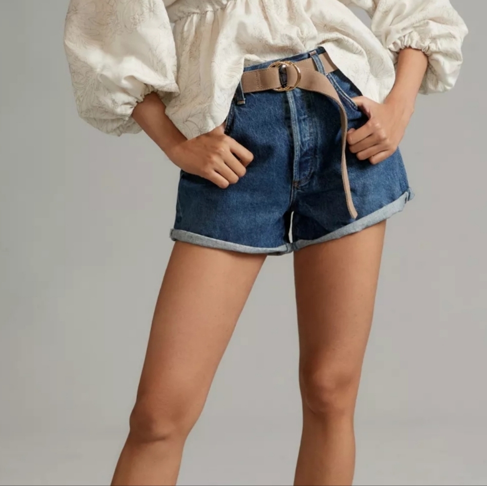 AGOLDE dee denim shorts